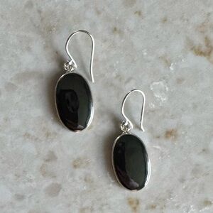 NWOT Sundance Thunderstorm Earrings, Gunmetal, Sterling Silver